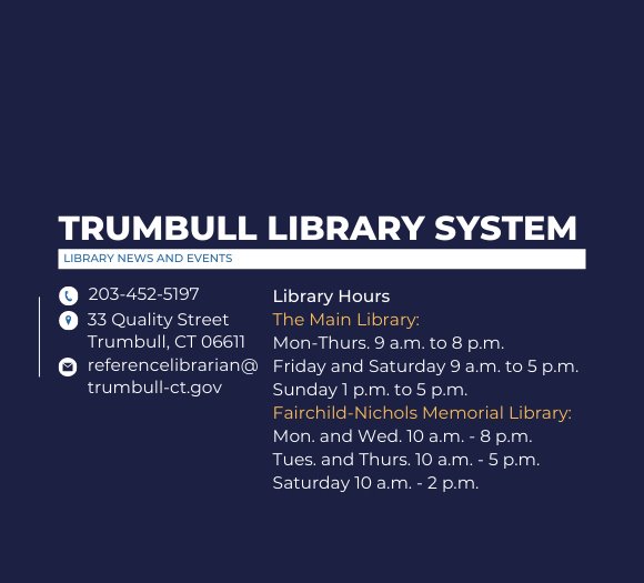 Trumbull Library News & Events