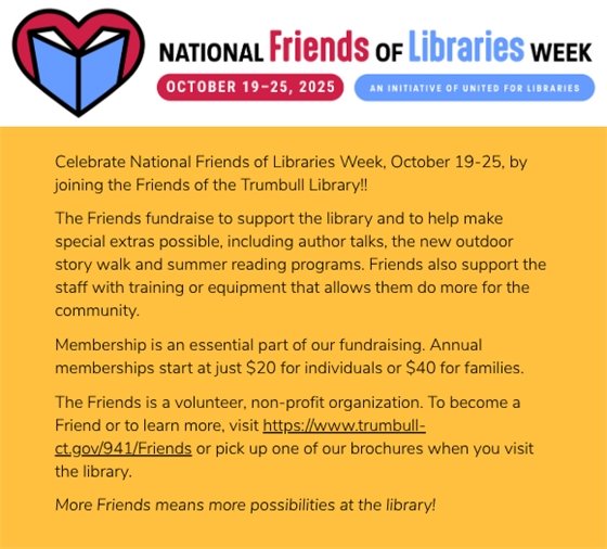 FRIENDS OF THE LIBRARY WEEK