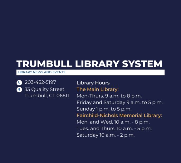 Trumbull Library News & Events