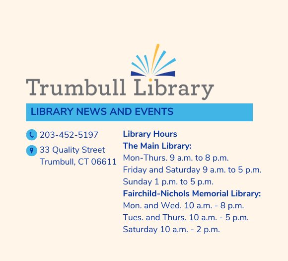 Trumbull Library News & Events