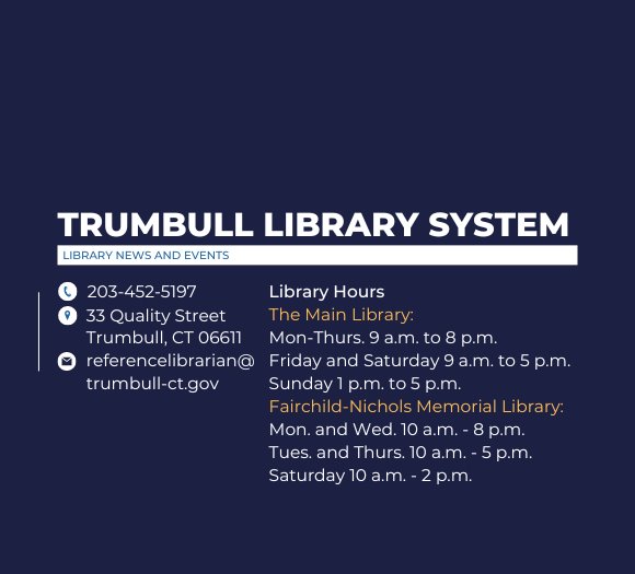 Trumbull Library News & Events