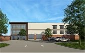 Rendering of proposed storage facility