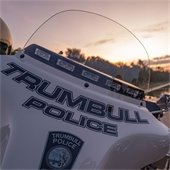 Trumbull Police motorcycle