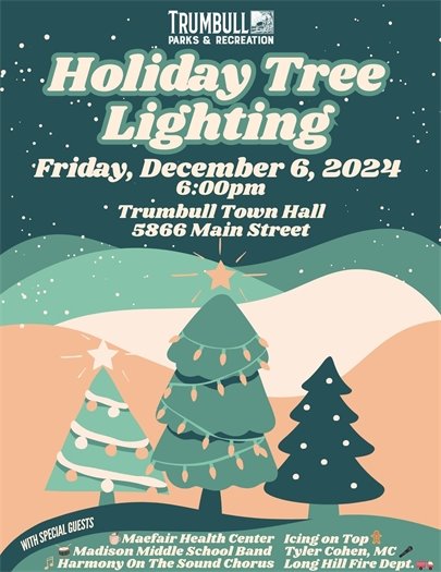 Holiday Tree Lighting Flyer