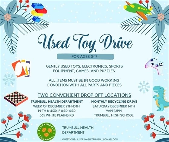Used Toy Drive