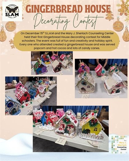 Gingerbread house decorating contest 1 