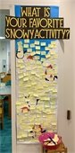What is your favorite snowy activity display