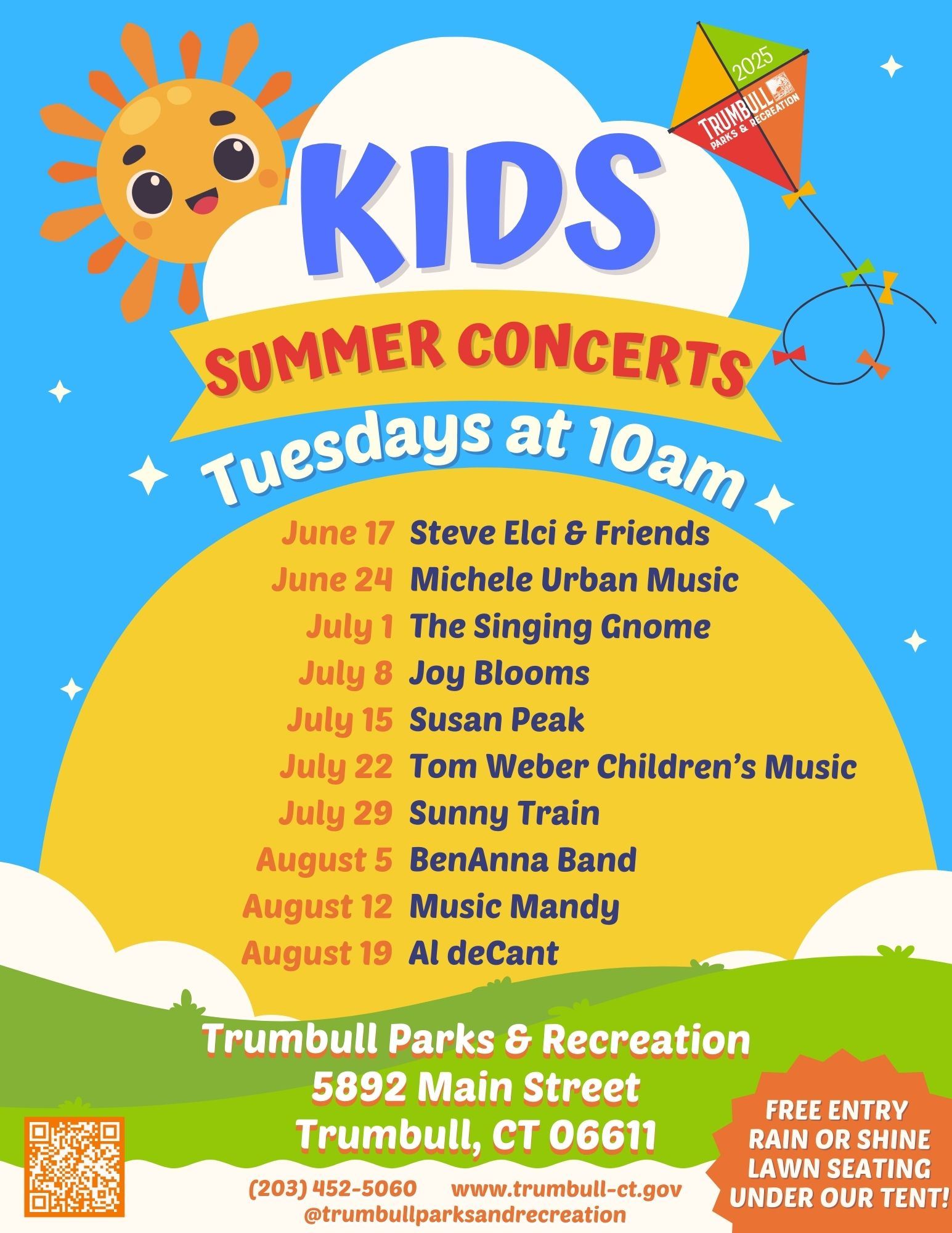 2025 Kids Summer Concerts