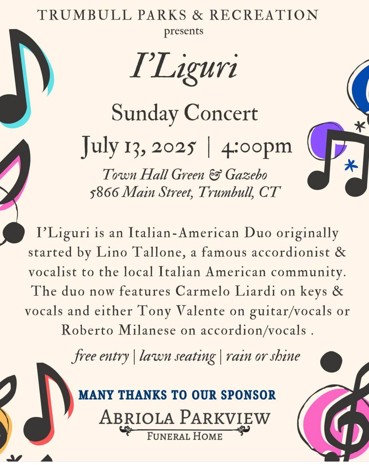 07-13-25 Sunday Concert